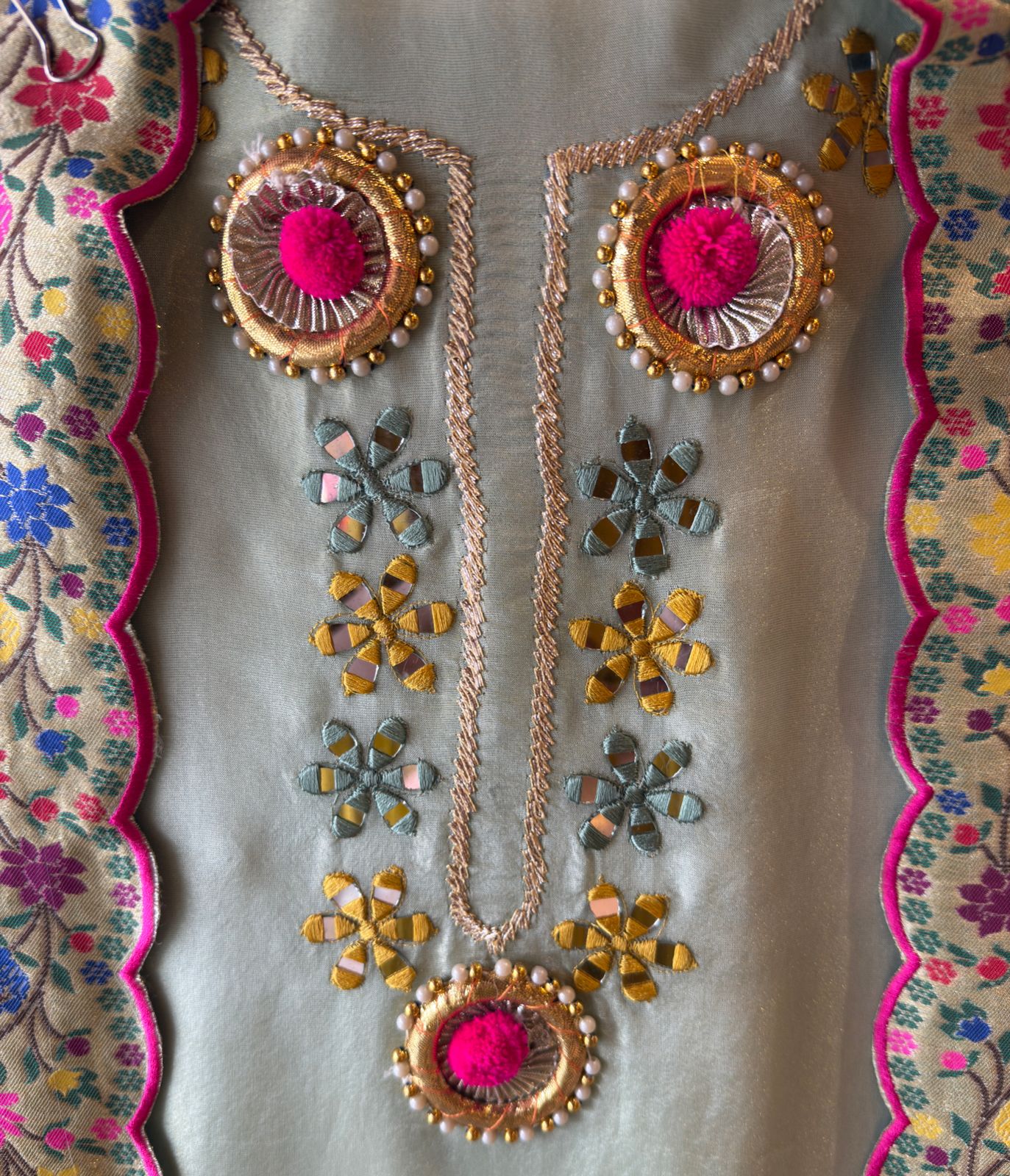 pastel Green tissue suit